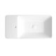 Sanovit - Top Counter pultra ültethető porcelán mosdó - bal vagy jobb csaplyukas -  - 70 x 35 cm