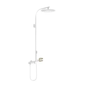   Strohm-Teka Lavi zuhanyrendszer zuhany csapteleppel Fehér 31298020WA
