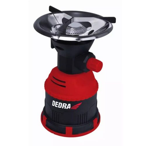 Dedra Turista gáztűzhely PIEZO gyújtással, 1.2kW, 190g-os gázpalackhoz (31A001)