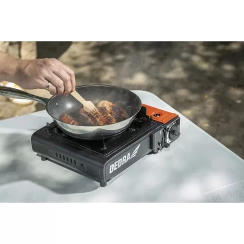 Dedra Turista gáztűzhely PIEZO gyújtással, 1.5kW, 227g-os gázpalackhoz (31A002)
