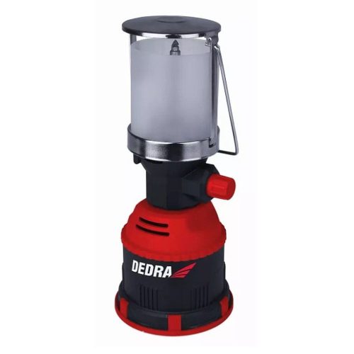 Dedra Gáz turistalámpa PIEZO gyújtással, 80W, 190g-os gázpalackhoz (31A005)