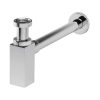 VivaStyle QUADRO LUX króm búraszifon szögletes fém - mosdóhoz - leeresztő nélkül - O 5/4" - O 32mm