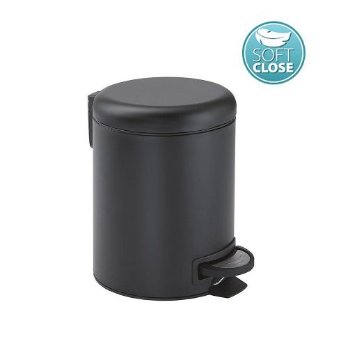 Sapho POTTY szemetes, Soft Close, 3 liter, matt fekete (320914)