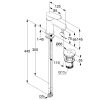 KLUDI-X1 mosdócsap 75 leeresztő szeleppel, króm