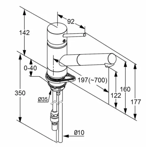 KLUDI-SCOPE mosogatócsap