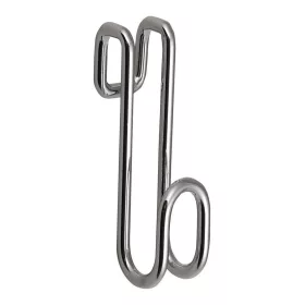   Aqualine-Sapho KRÓM LINE fogas, akasztó zuhanykabinra 8,5cm króm (37020)