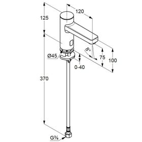 KLUDI-ZENTA elektronikus állószelep hálózati