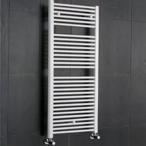 Lazzarini SANREMO törölközőszárító radiátor, íves, fehér 600x1420mm