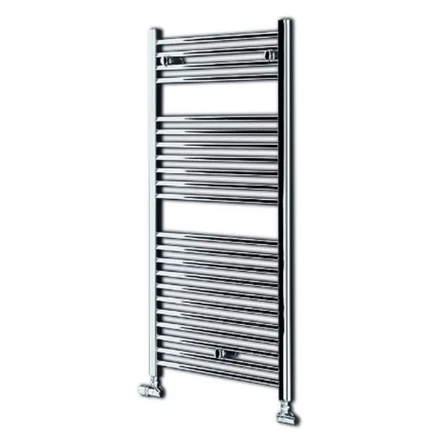 Lazzarini SANREMO törölközőszárító radiátor, íves, króm 600x690mm