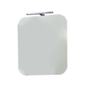   TMP MEDIA fürdőszobai tükör LED világítással - 60 x 65 cm