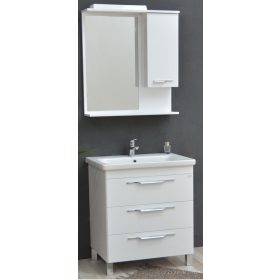 TMP PLAY Tükrös fürdőszobai szekrény - 65cm