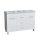 TMP FLAT 120 lábon álló fürdőszobabútor Sanovit Isik 4120 dupla porcelán mosdókagylóval 120 cm