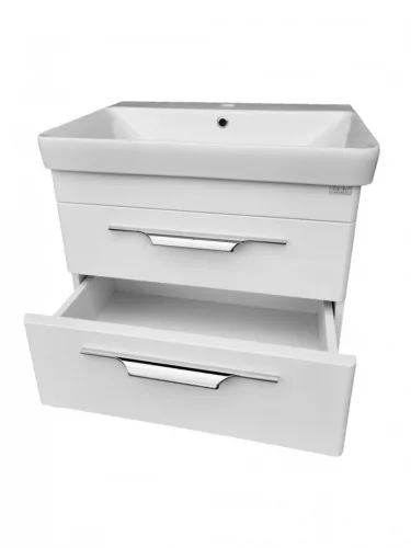 TMP LUX 60 fali függesztett fürdőszobabútor 60 cm Sanovit Luxury 11060 porcelán mosdókagylóval