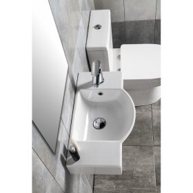 Sapho SMALL LITOS kerámiamosdó, 55x32cm (4077)