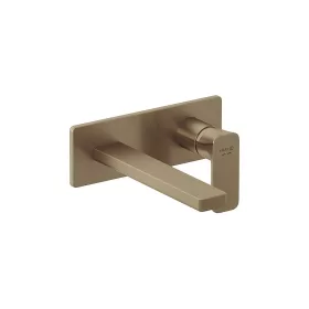   KLUDI-RENON fali mosdócsap 210, BRONZE szálcsiszolt bronz (38241 alaptest nélkül)