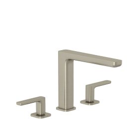   KLUDI-RENON 3-lyukas mosdócsap leeresztő szeleppel, NICKEL szálcsiszolt nikkel