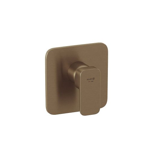 KLUDI-RENON falsík alatti 1 funkciós csaptelep, BRONZE szálcsiszolt bronz (Slim Boxx 88022 alaptest nélkül)