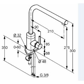 KLUDI-L-INE mosogatócsap (Kifutó-2025)