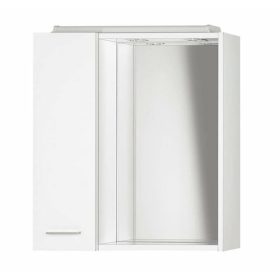   Aqualine ZOJA tükrösszekrény LED világítással jobbos 60x60x14 cm 45022