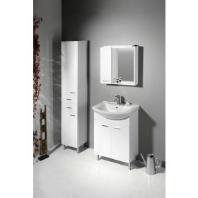   Aqualine ZOJA tükrösszekrény LED világítással jobbos 60x60x14 cm 45022