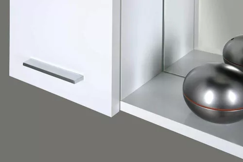 Aqualine ZOJA tükrösszekrény LED világítással jobbos 60x60x14 cm 45022