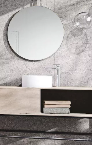 Eurostandard THIN magasított mosdó csaptelep 16 - KRÓM