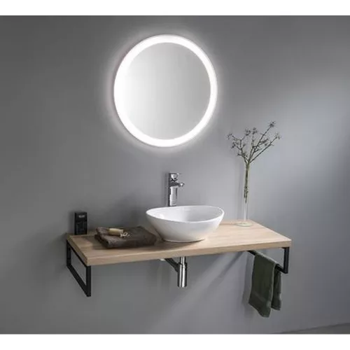 Aqualine-Sapho kerámiamosdó 42x15x34cm pultra szerelhető, csaplyuk nélkül 49412