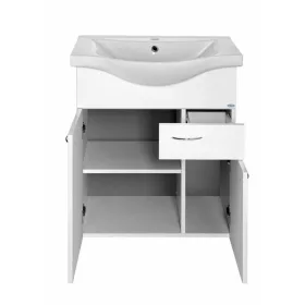   Aqualine KERAMIA FRESH mosdótartó szekrény fehér 60,5x74x34 cm 50064A