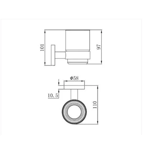 Mofém Fiesta Pohártartó üvegpohárral 501-1040-00