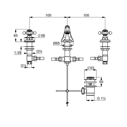 KLUDI-1926 mosdócsap