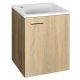 Aqualine ZOJA mosdótartó szekrény BALOS Platina tölgy 40x50x32 cm 51048DP