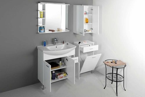 Aqualine ZOJA/KERAMIA FRESH felsőszekrény 50x76x23 cm 51302