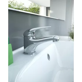   Aqualine-Sapho 35 mosdó csaptelep leeresztő nélkül, króm (52102)