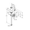 KLUDI-BALANCE bidécsap fekete/króm