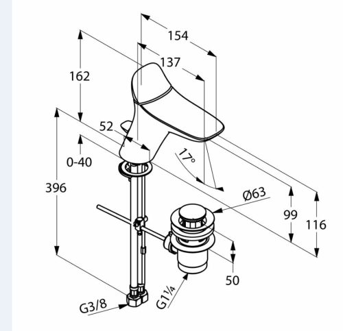 KLUDI-AMBA mosdócsap 100 (Kifutó-2025)