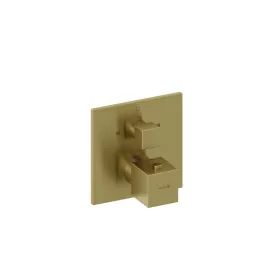   KLUDI-DECUS falsík alatti termosztátos kád/zuhanycsap, gold