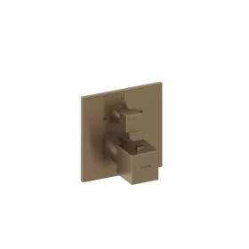   KLUDI-DECUS falsík alatti termosztátos kád/zuhanycsap, bronze