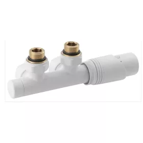   Sapho WICHER radiátorszelep termosztáttal FEHÉR, bekötés: 50mm (600.311.4)