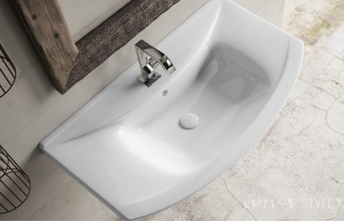 Sanovit ZENON porcelán mosdókagyló 75 x 50cm