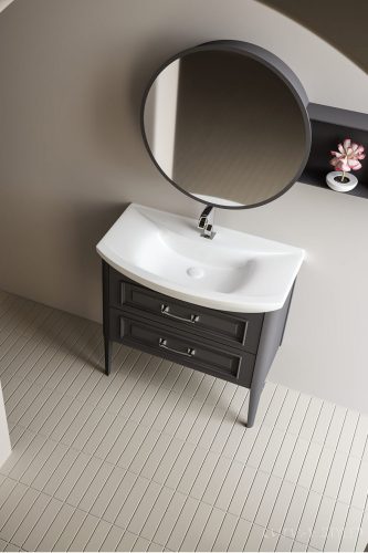 Sanovit ZENON porcelán mosdókagyló 75 x 50cm