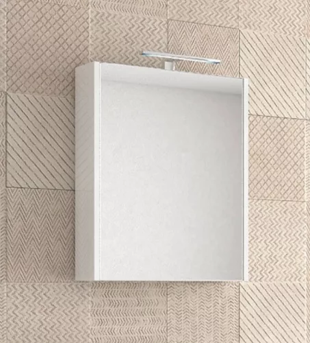 PIRAMIDA AKVA Tükrös fürdőszobai szekrény LED világítással - 60 cm