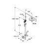 KLUDI-FRESHLINE DSS termosztátos zuhanyrendszer