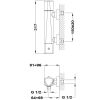 Strohm-Teka Itaca termosztátos zuhany csaptelep Merész fekete  67201020N2