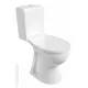 Alföldi SAVAL 2.0 WC öblítőtartály monoblokk WC-hez, SIAMP DUO szerelvénnyel (7074 49 01) - Kifutó!