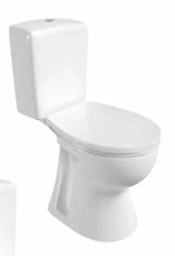 Alföldi SAVAL 2.0 monoblokk WC alsó kifolyású, mélyöblítésű, tartály nélkül (70 90 09 01) - Kifutó!