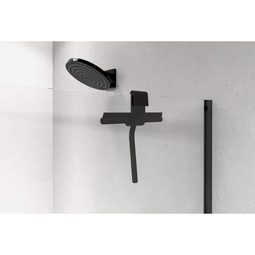 Sapho Polysan vízlehúzó matt fekete inox (72825.21)