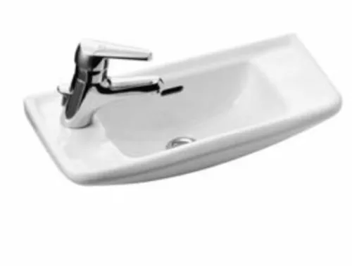 Alföldi Saval 2.0 kézmosó 51x22cm, 1 furattal BAL oldalon (7332 5L 01) - Kifutó!