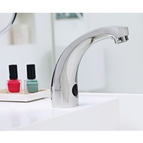   Mofém M-Tronic Elektromos mosdó csaptelep MLU 01 230V/50Hz hálózati egységgel 75.308.28.F0