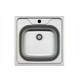  Mofém EVO2 1B mosogató rozsdamentes 1 medencés 480x480mm, szatén