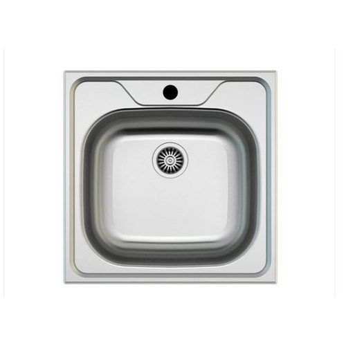 Mofém EVO2 1B mosogató rozsdamentes 1 medencés 480x480mm, szatén